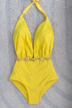 Load image into Gallery viewer, Costa Yellow One Piece Swimsuit