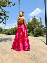 Load image into Gallery viewer, Aurora Satin Dress