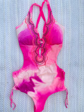 Load image into Gallery viewer, Pink Colors Swimsuit Bordado