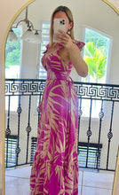 Load image into Gallery viewer, Pink Tropical Dress