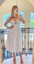 Load image into Gallery viewer, White Midi Dress