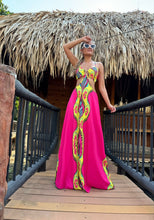 Load image into Gallery viewer, Agua Pink Maxi Dress