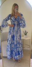 Load image into Gallery viewer, Blue Sands Maxi Dress