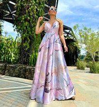 Load image into Gallery viewer, Acqua Pink Maxi Dress