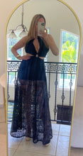 Load image into Gallery viewer, Black Beach Dress