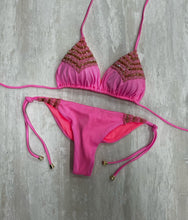 Load image into Gallery viewer, Pink Bikini Bordado