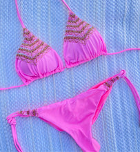 Load image into Gallery viewer, Pink Bikini Bordado