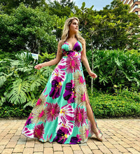 Load image into Gallery viewer, Maxxi Blue Maxi Dress