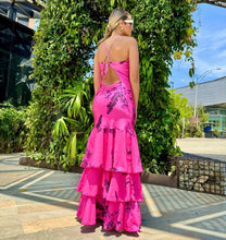 Load image into Gallery viewer, Spain Pink Seda Mango Dress