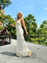 Load image into Gallery viewer, Crochet Maxi Dress