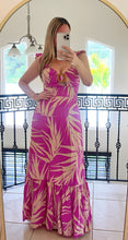 Load image into Gallery viewer, Pink Tropical Dress