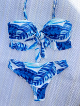 Load image into Gallery viewer, Floral Blue Bikini