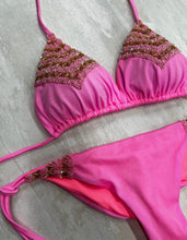 Load image into Gallery viewer, Pink Bikini Bordado