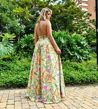 Load image into Gallery viewer, Maxxi Blue Floral Dress