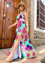 Load image into Gallery viewer, Maxxi Blue Maxi Dress