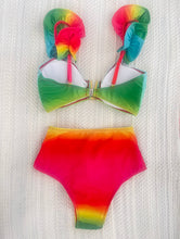 Load image into Gallery viewer, Acqua Colors High Waisted Bikini