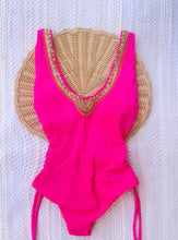 Load image into Gallery viewer, Pink Bordado Swimsuit