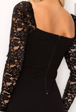 Load image into Gallery viewer, MAXXI BLACK DRESS