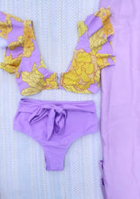 Load image into Gallery viewer, Violet 3 Pieces Bikini