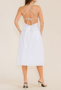 White Midi Dress