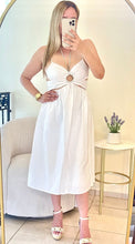 Load image into Gallery viewer, White Midi Dress
