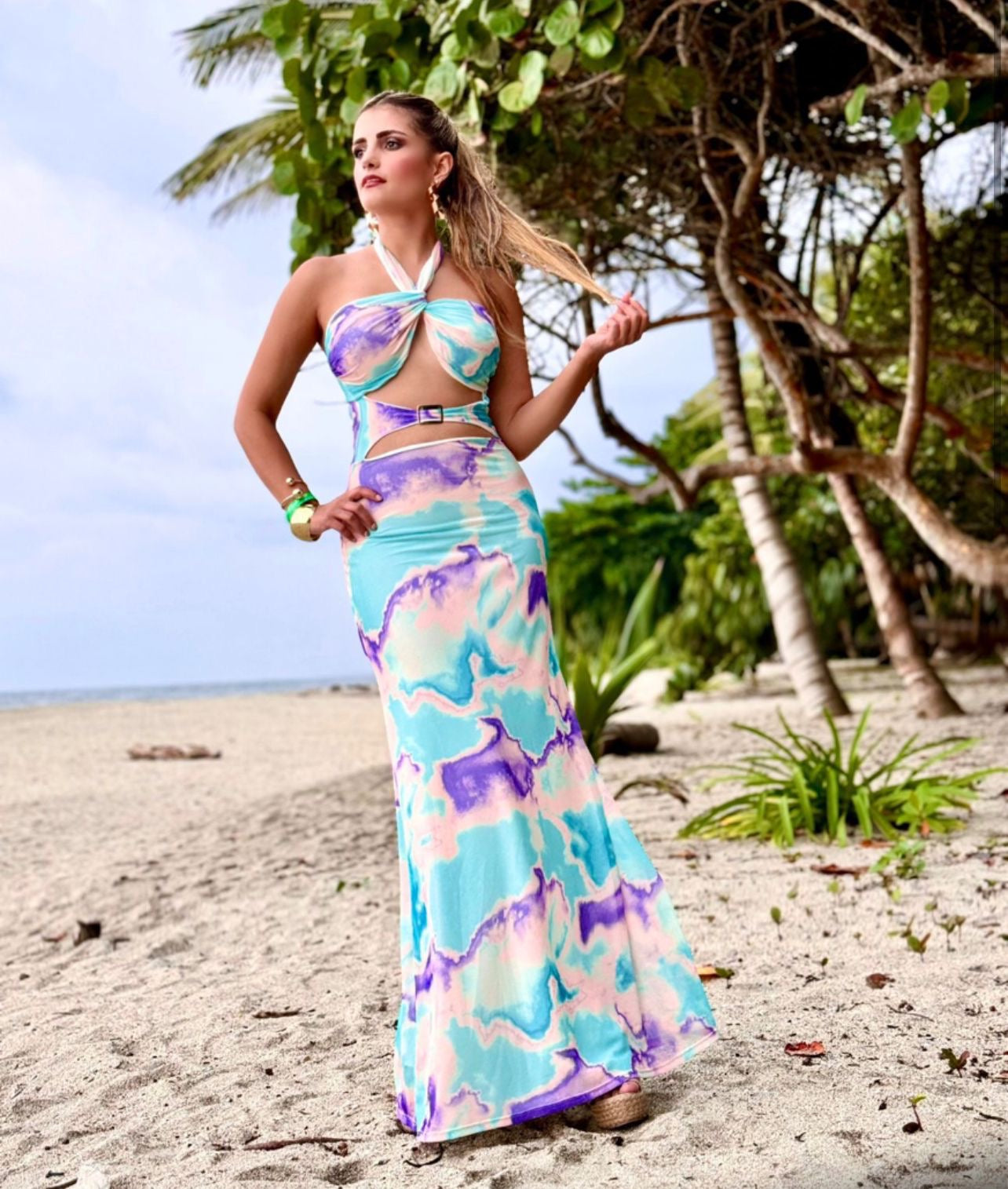 Aruba Maxi Dress MAXXI BLUE Aruba Maxi Dress MAXXI BLUE