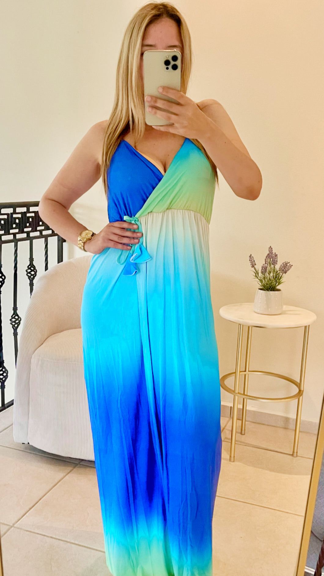 Tricolor Dress
