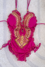 Load image into Gallery viewer, Costa Fushia One Piece Swimsuit

