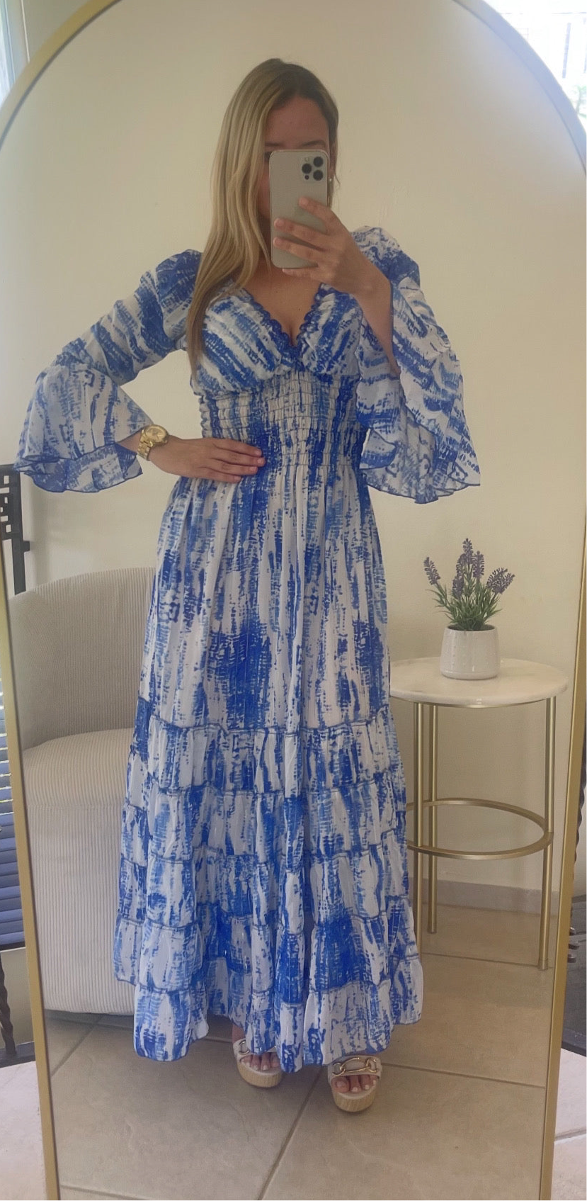 Blue Sands Maxi Dress