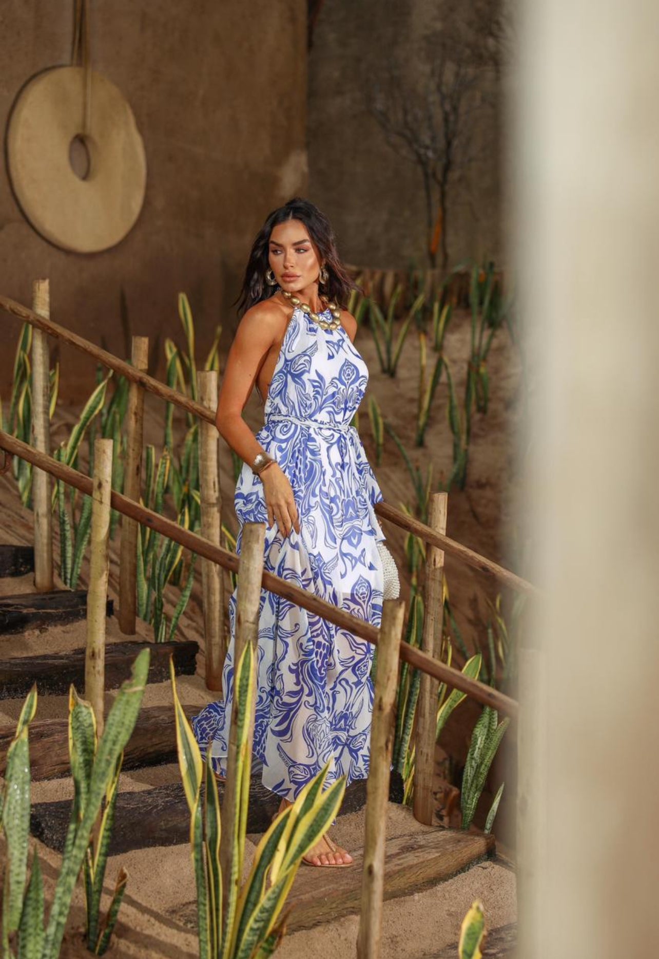 Mediterranean Dress – MAXXI BLUE