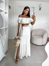 Load image into Gallery viewer, Mar White 2 Pieces Set
