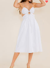 Load image into Gallery viewer, White Midi Dress
