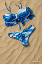 Load image into Gallery viewer, Floral Blue Bikini
