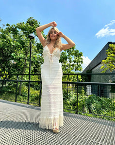 Crochet Maxi Dress