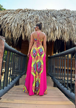 Load image into Gallery viewer, Agua Pink Maxi Dress
