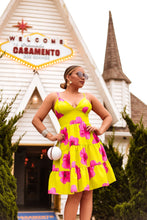 Load image into Gallery viewer, Flowers Short Dress
