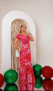 Red Maxi Dress