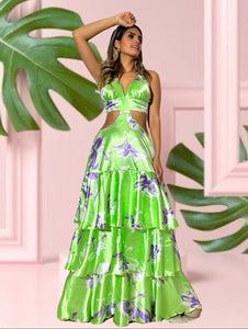 Green Maxxi Dress