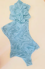 Load image into Gallery viewer, Flower Green Swimsuit
