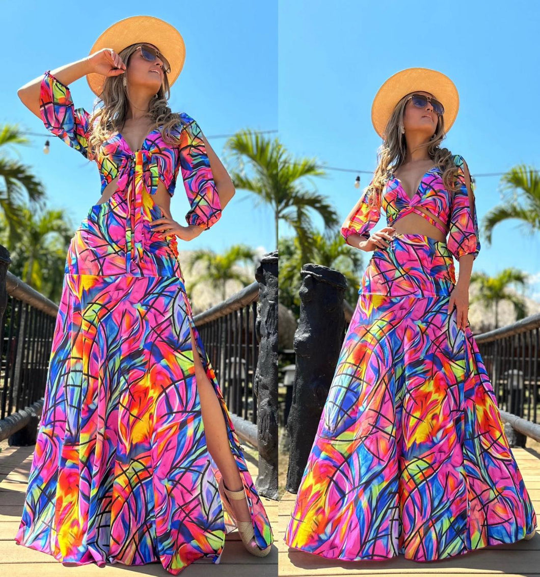 Colors Seda Mango Dress